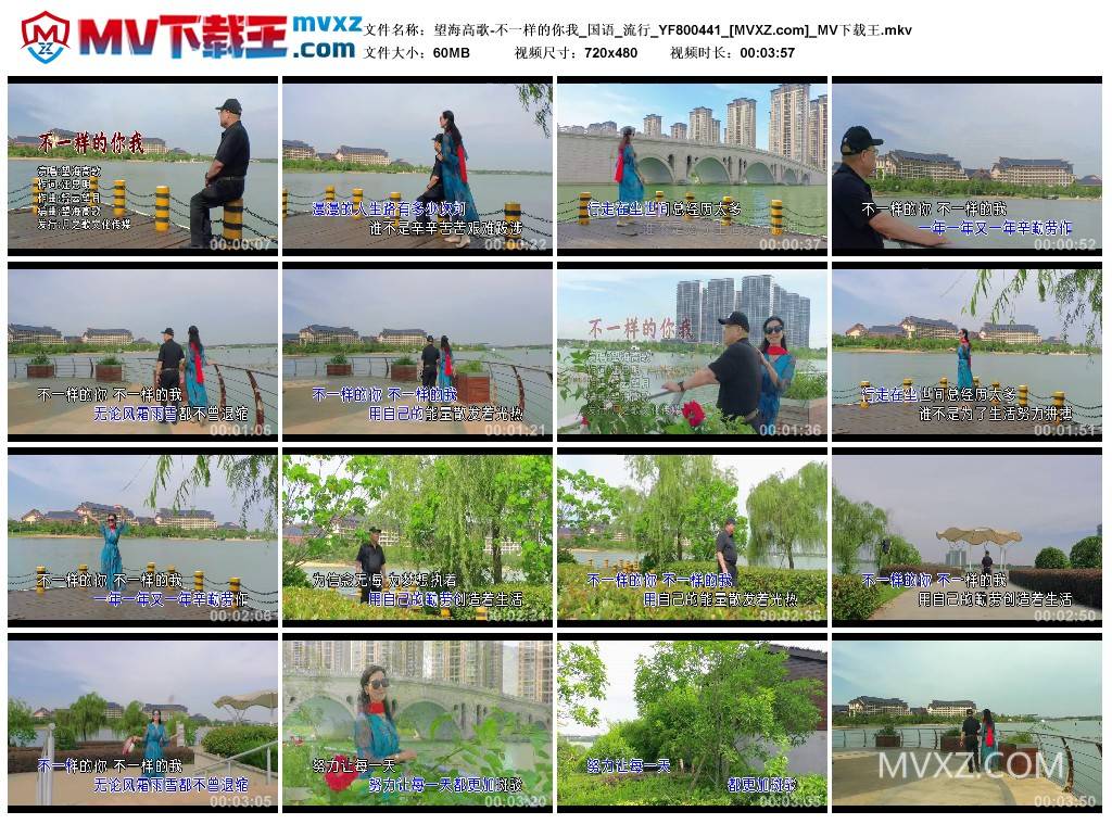 望海高歌-不一样的你我_国语_流行_YF800441